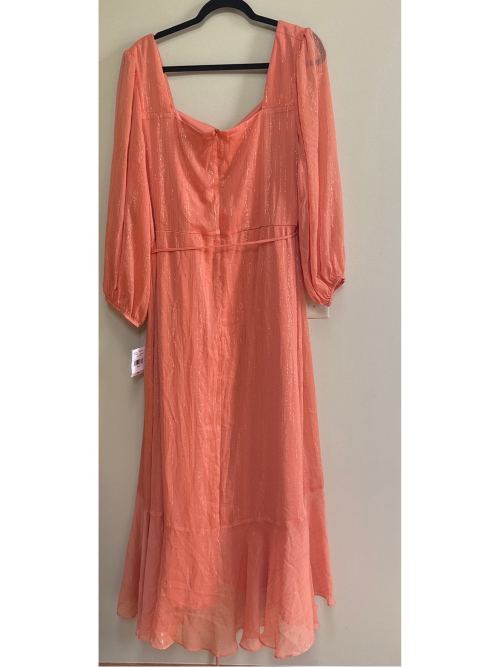 Faux Wrap Ruffle Dress - Picture 6 of 9